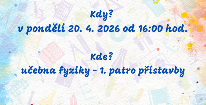 schůzka pro rodiče