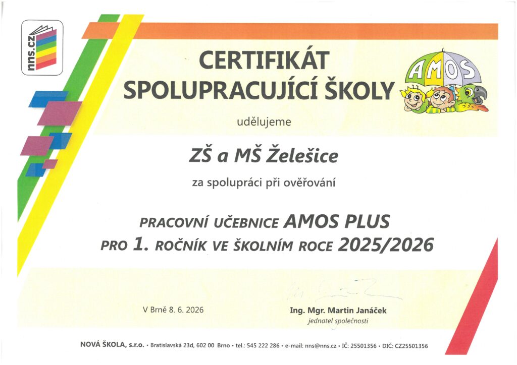 certifikát