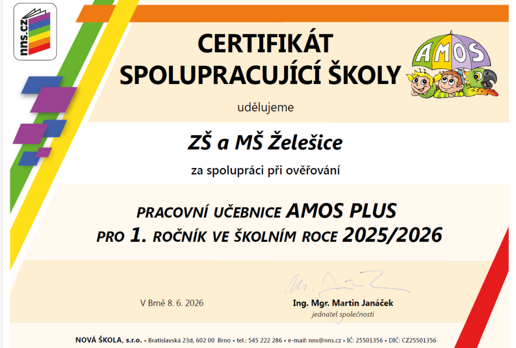 certifikát