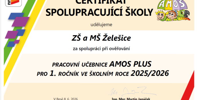 certifikát